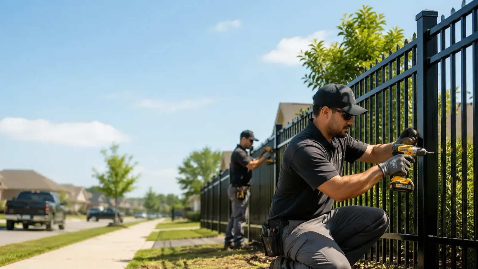 Metal Fence Installation in Delafield, WI